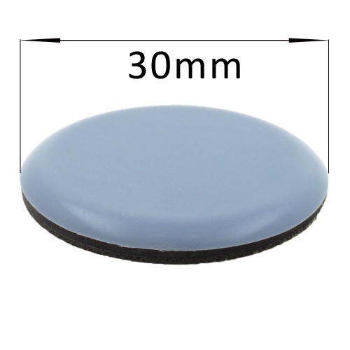 30mm Round PTFE Self Adhesive Glides